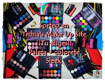 sorteo en trihia`s makeup site