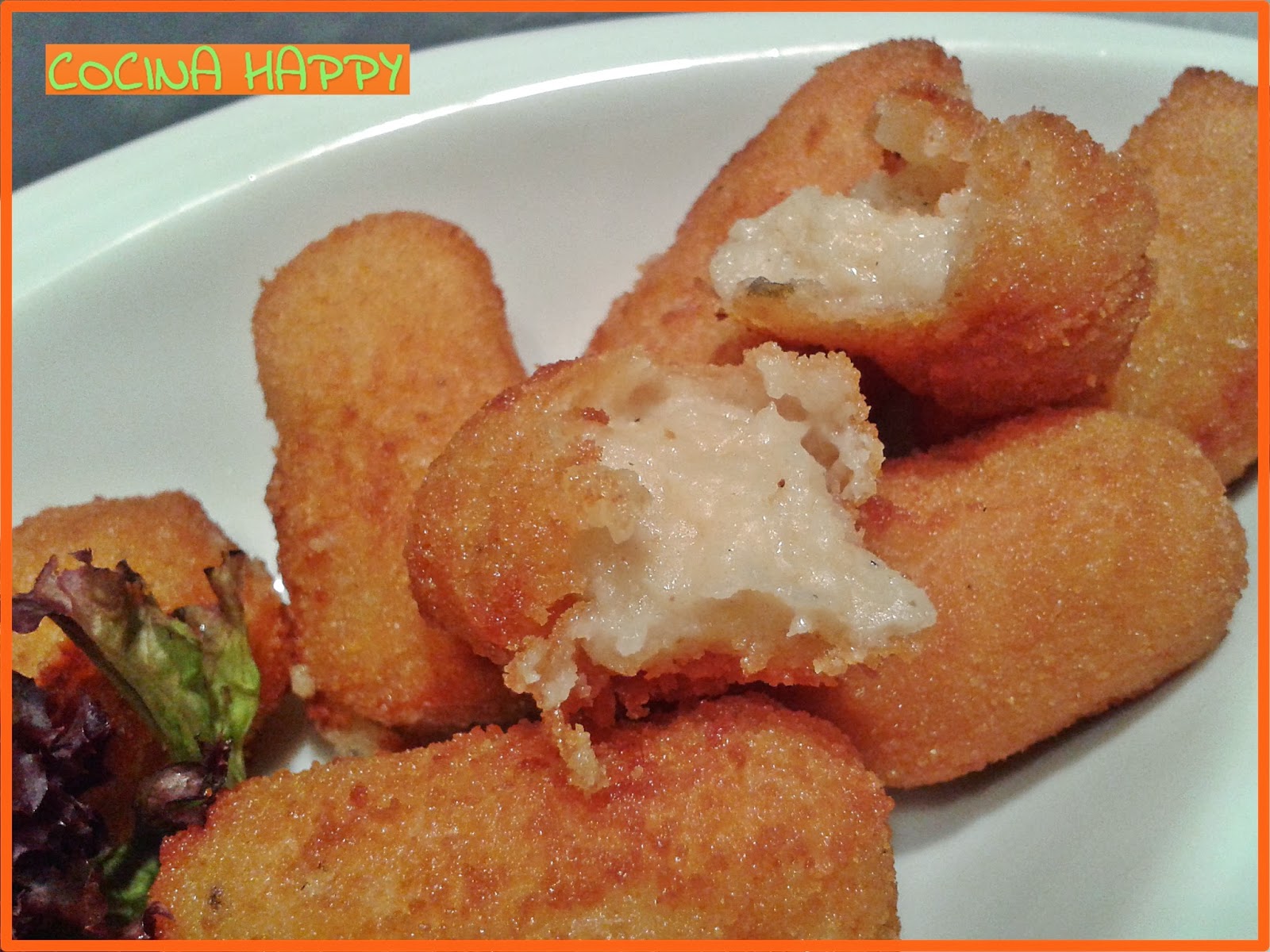 COCINA HAPPY CROQUETAS DE POLLO ASADO (de aprovechamiento)
