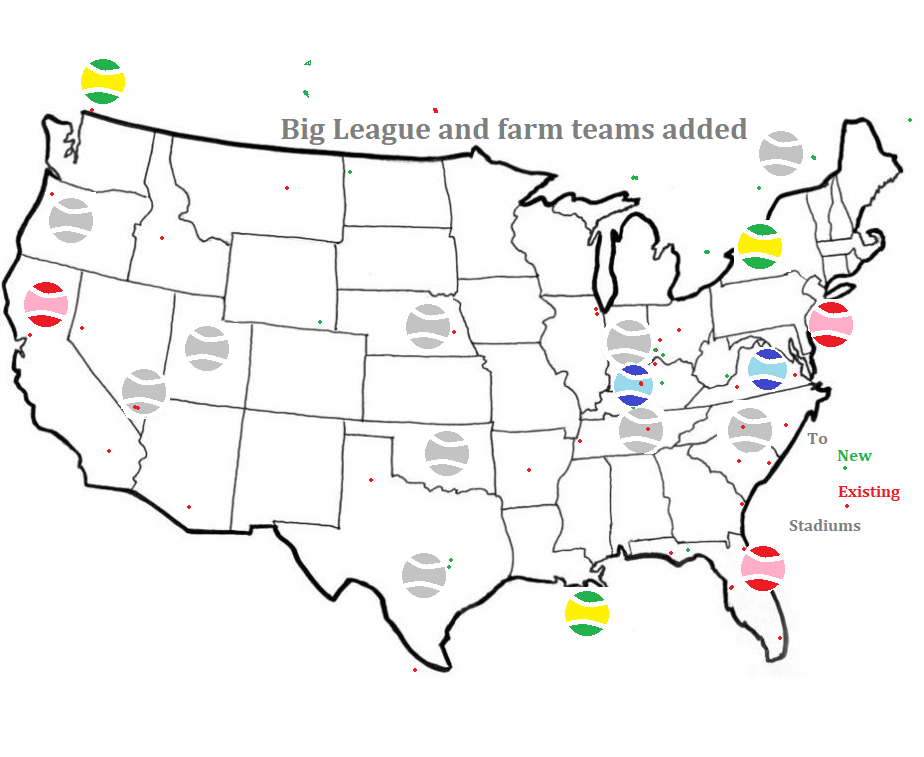 Next Major League Expansion Team Future Big League Baseball Cities