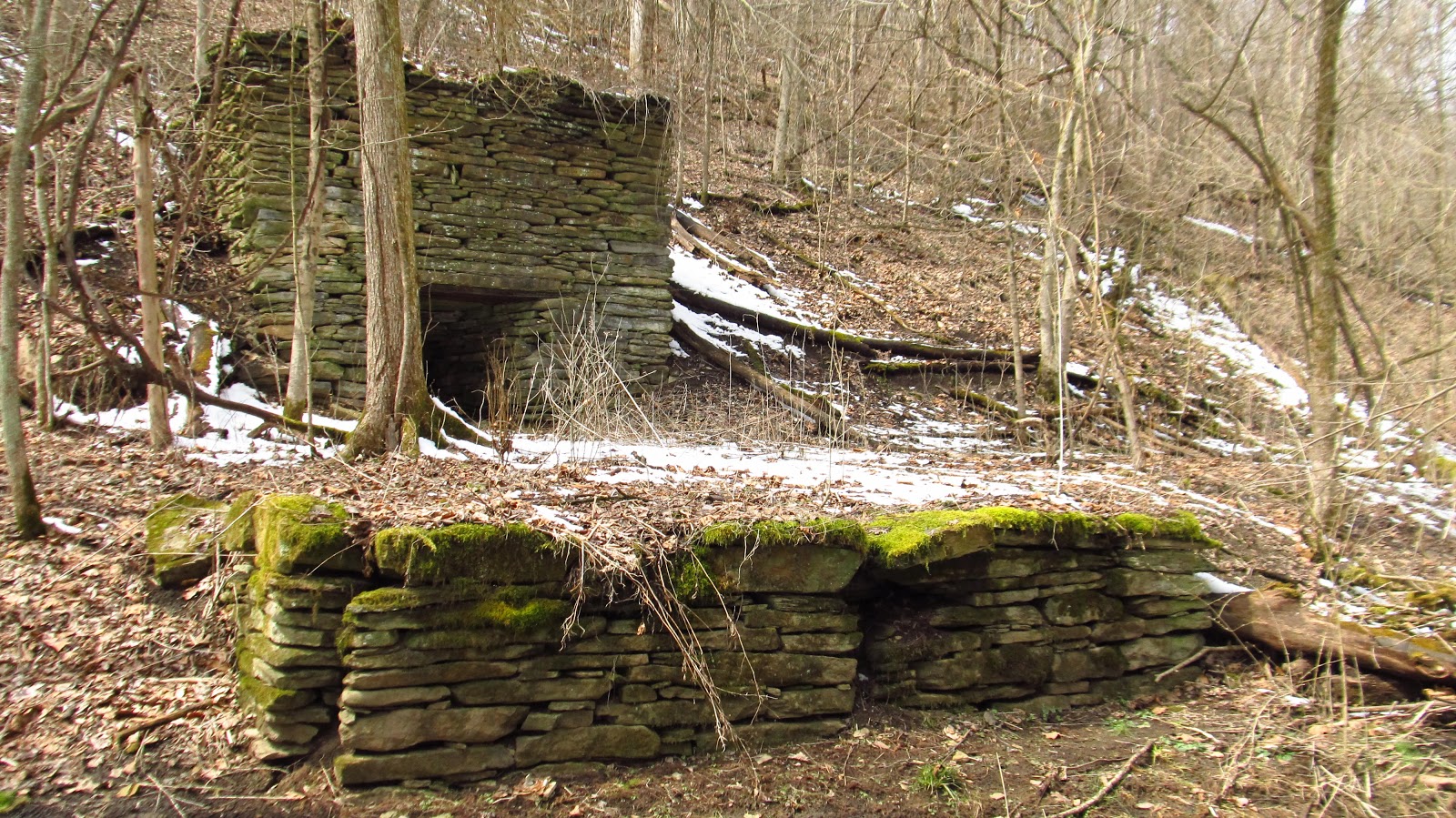 Old Industry of Southwestern Pennsylvania Lime Kiln Nottingham