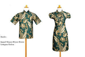 Batik Sarimbit Dress Cantik