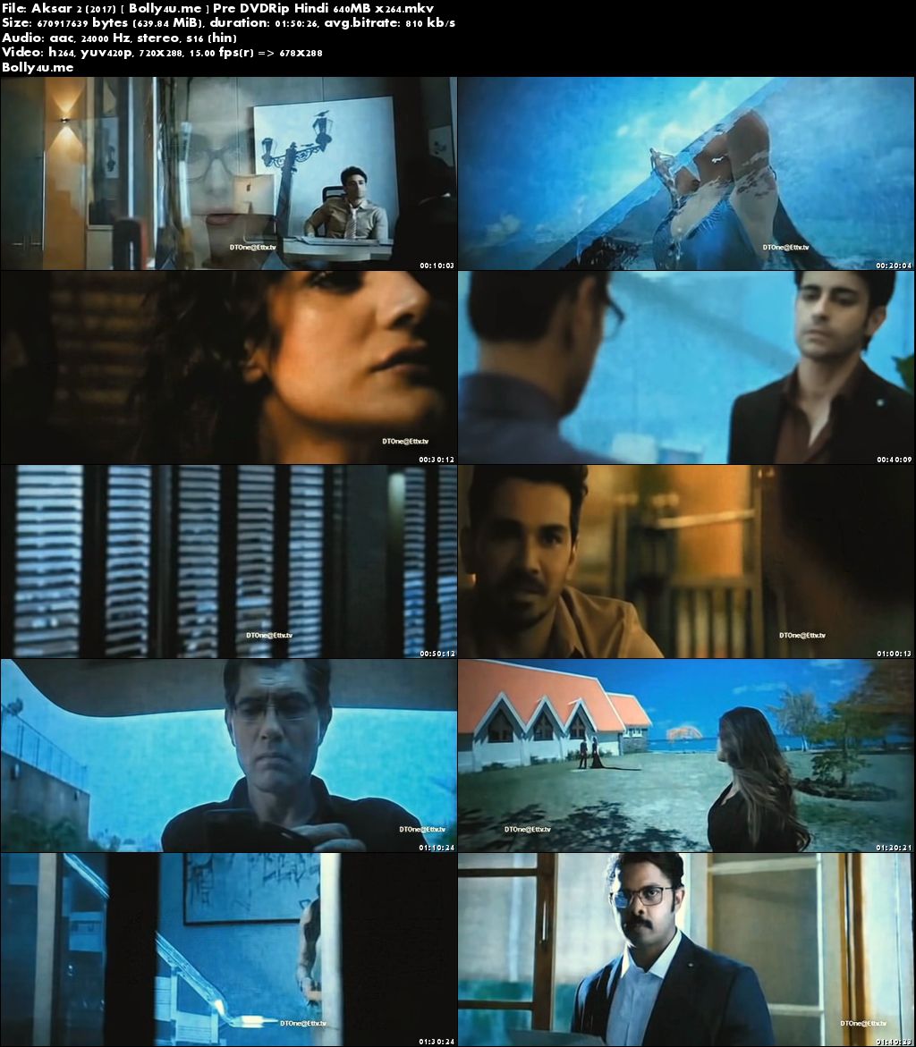 Aksar 2 2017 Pre DVDRip 350MB Full Hindi Movie Download 480p