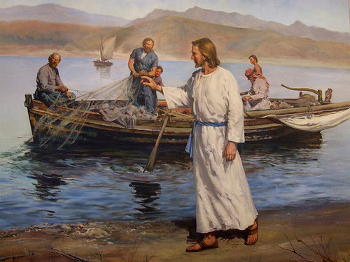 Cristo y los pescadores.