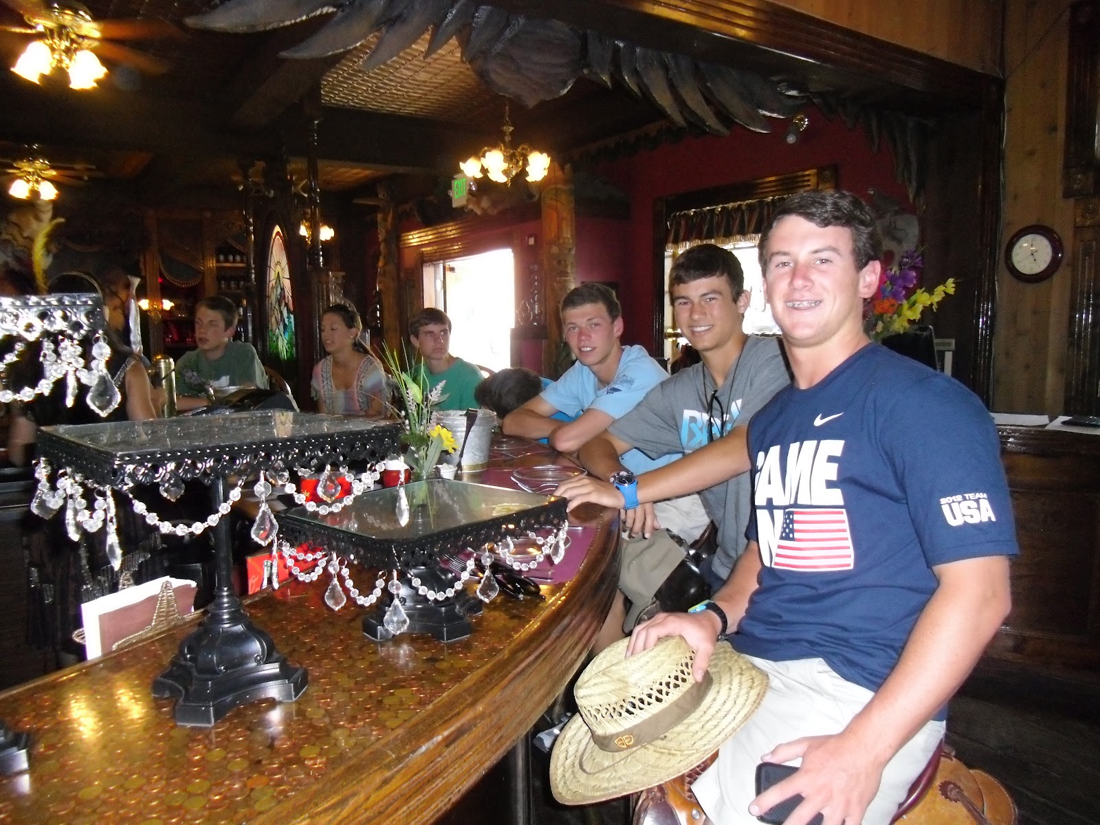 Winston Salem Grand Western Tour 2012 Jackson Hole Play House, Dinner