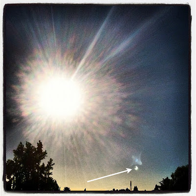 eclipse lens flare