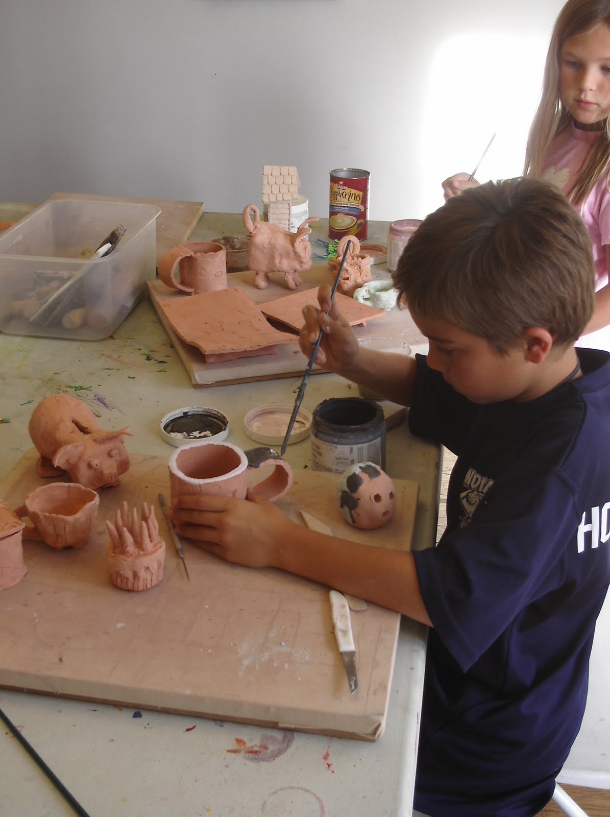 arthouse: Sculpture and Clay class projects