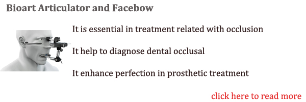 Bioart Articulator and facebow