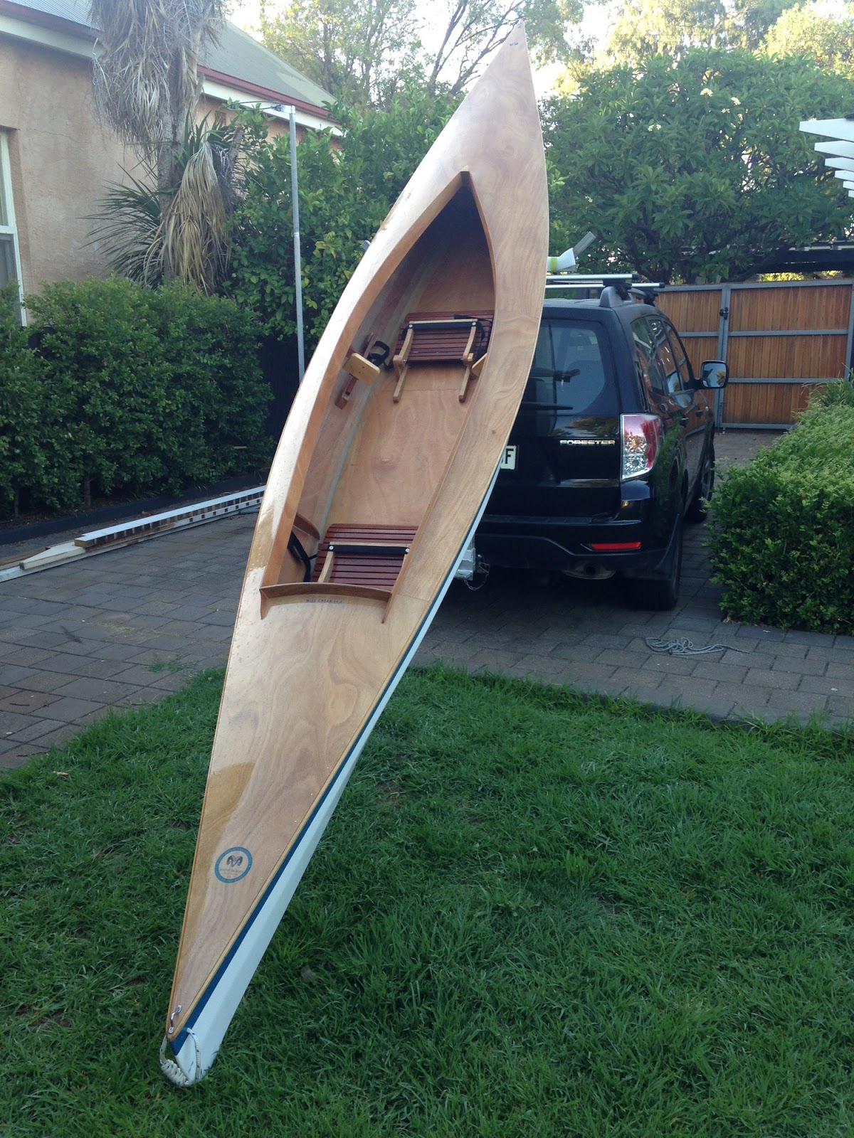 Building a Mill Creek 16.5 Kayak Rear T Bar Kayak Support