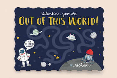 Out of this world card