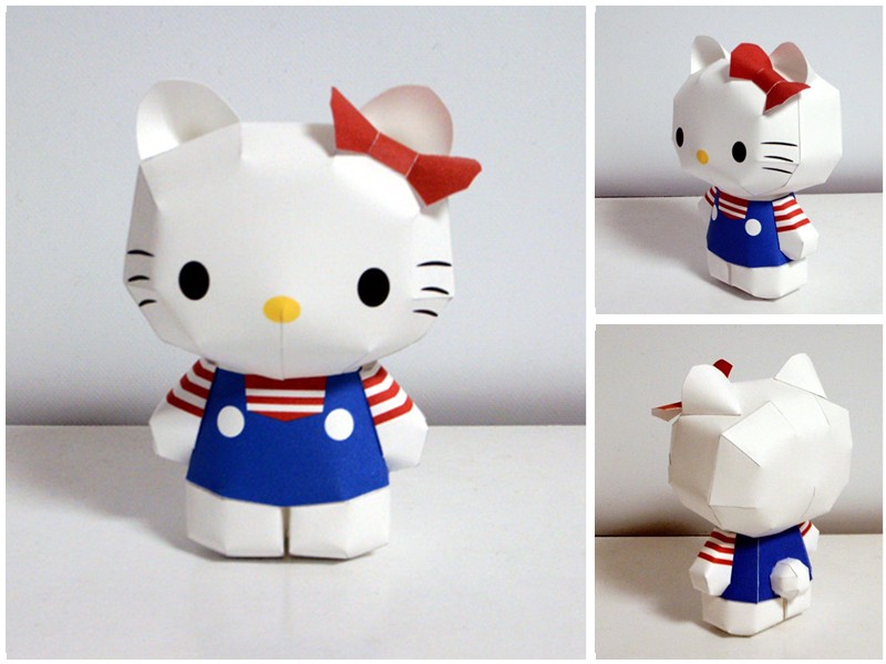 HELLO KITTY PAPERCRAFT Asun Álvarez