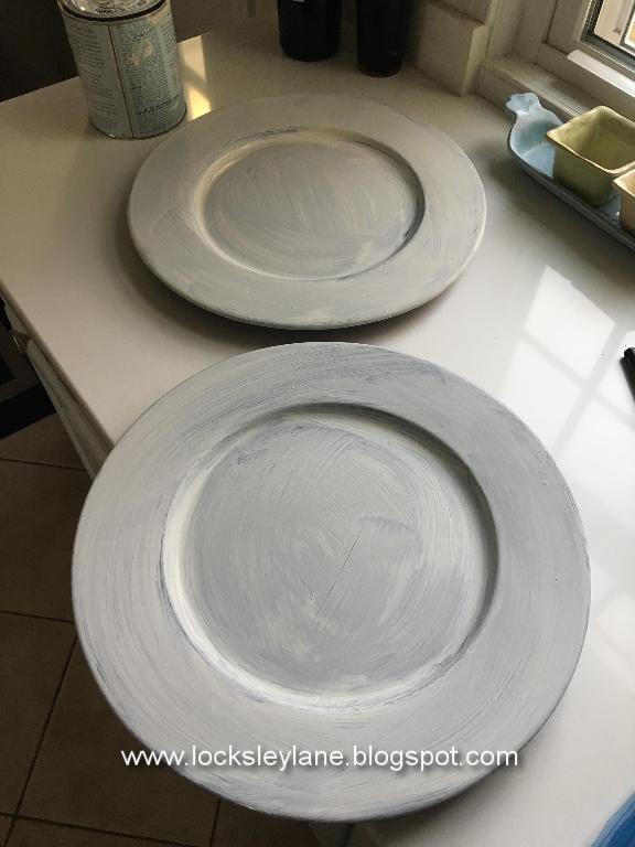 Locksley Lane Painting Ceramic Plates