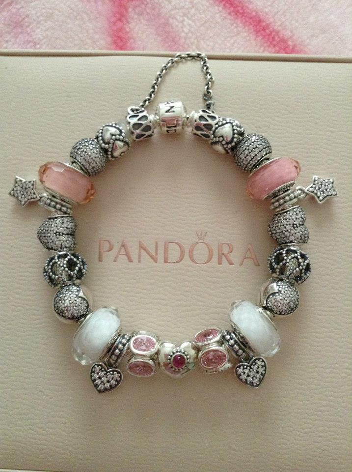 FASHiONABLY BROKEASS PANDORA CHARM BRACELET