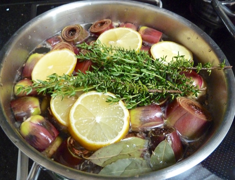 Prostmahlzeit: Eingelegte Artischocken Prostmahlzeit: Eingelegte Artischocken