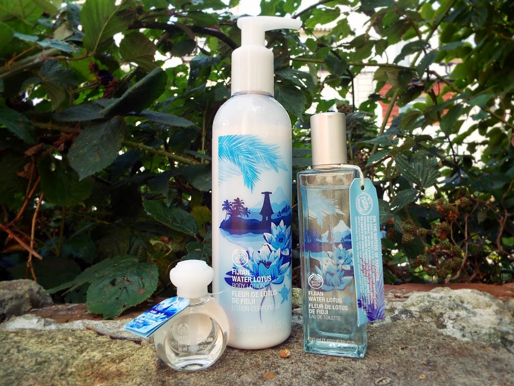 BEAUTY: Body Shop Fijian Water Lotus - Peaches Blog