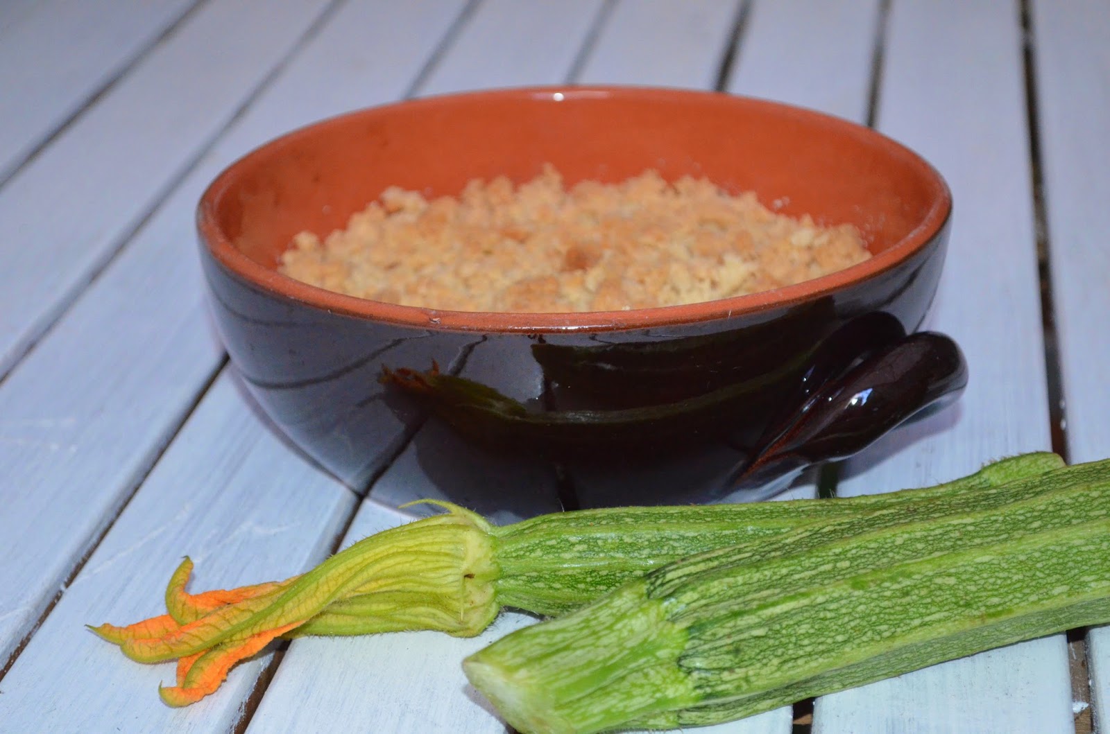 crumble salato di zucchine