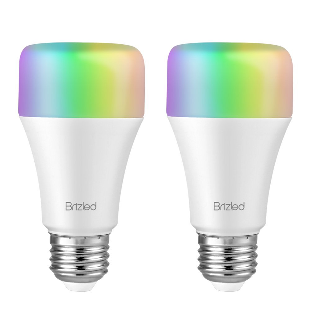 "REVIEW" Brizled WiFi Smart Light Bulbs, A19 9W Warm White and Color