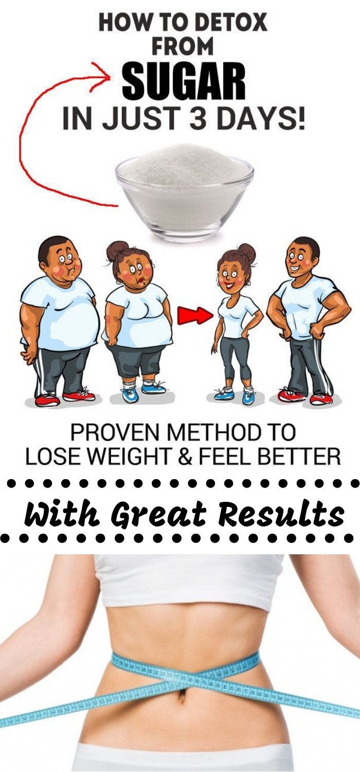 Daily Health Advisor A 3Day Sugar Detox For Losing Extra Weight at Home