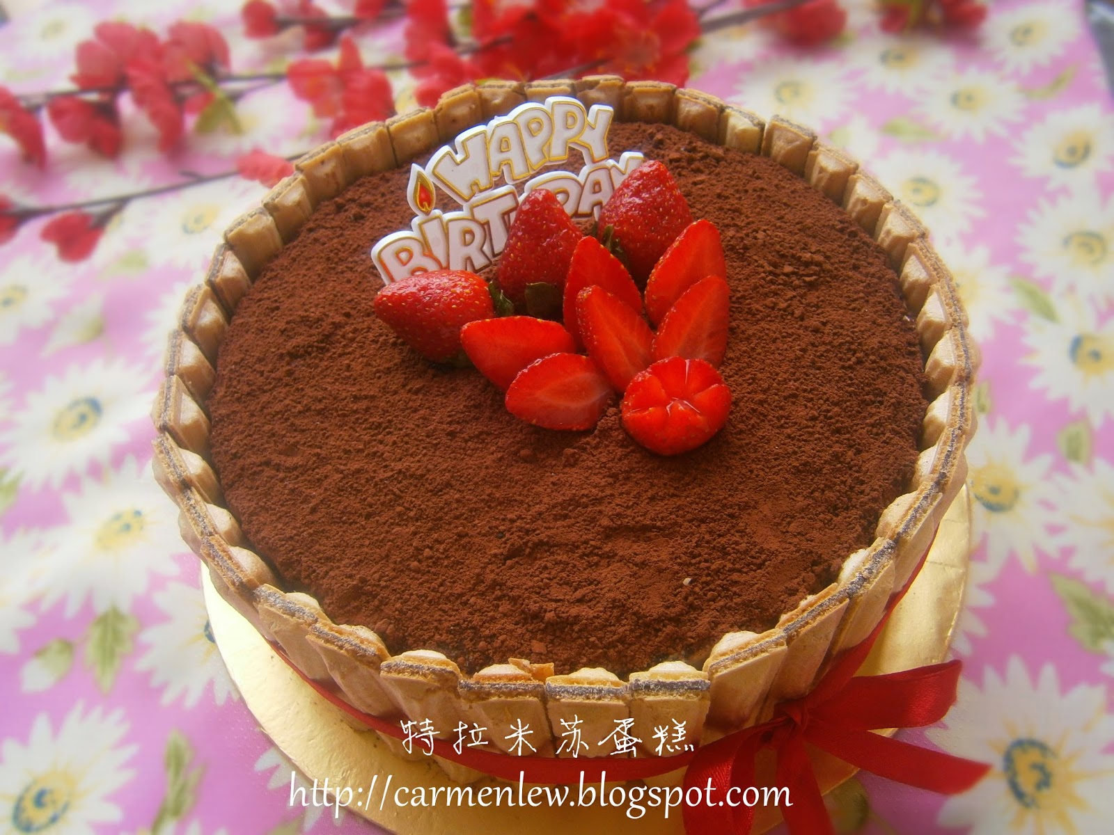 Tiramisu Whole Cake 提拉米苏蛋糕 – The Joie Baker