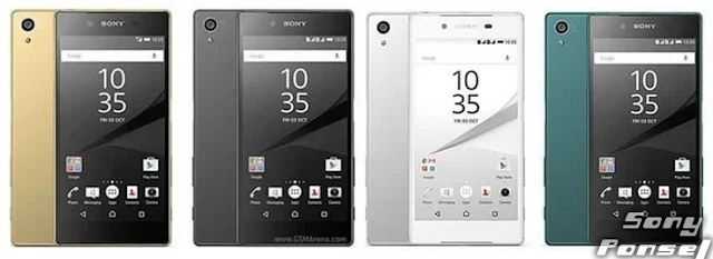 Spesifikasi dan Harga Sony Xperia Z5 Dual