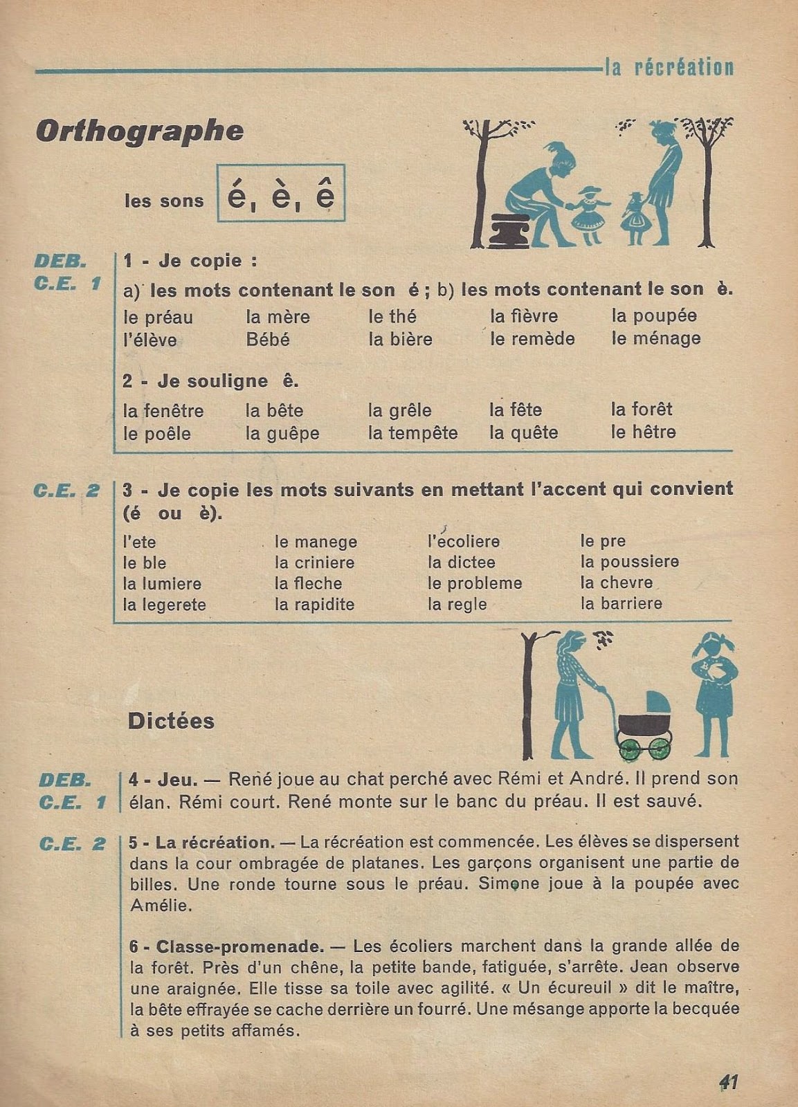 Manuels anciens: Picard, Mon vocabulaire initial, CP, CE1, CE2, 1957.