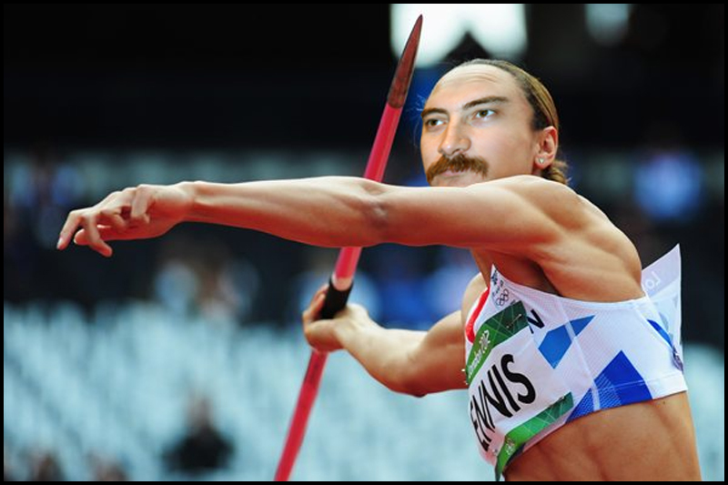 gabusFACE Javelin Throw Like Whoa!