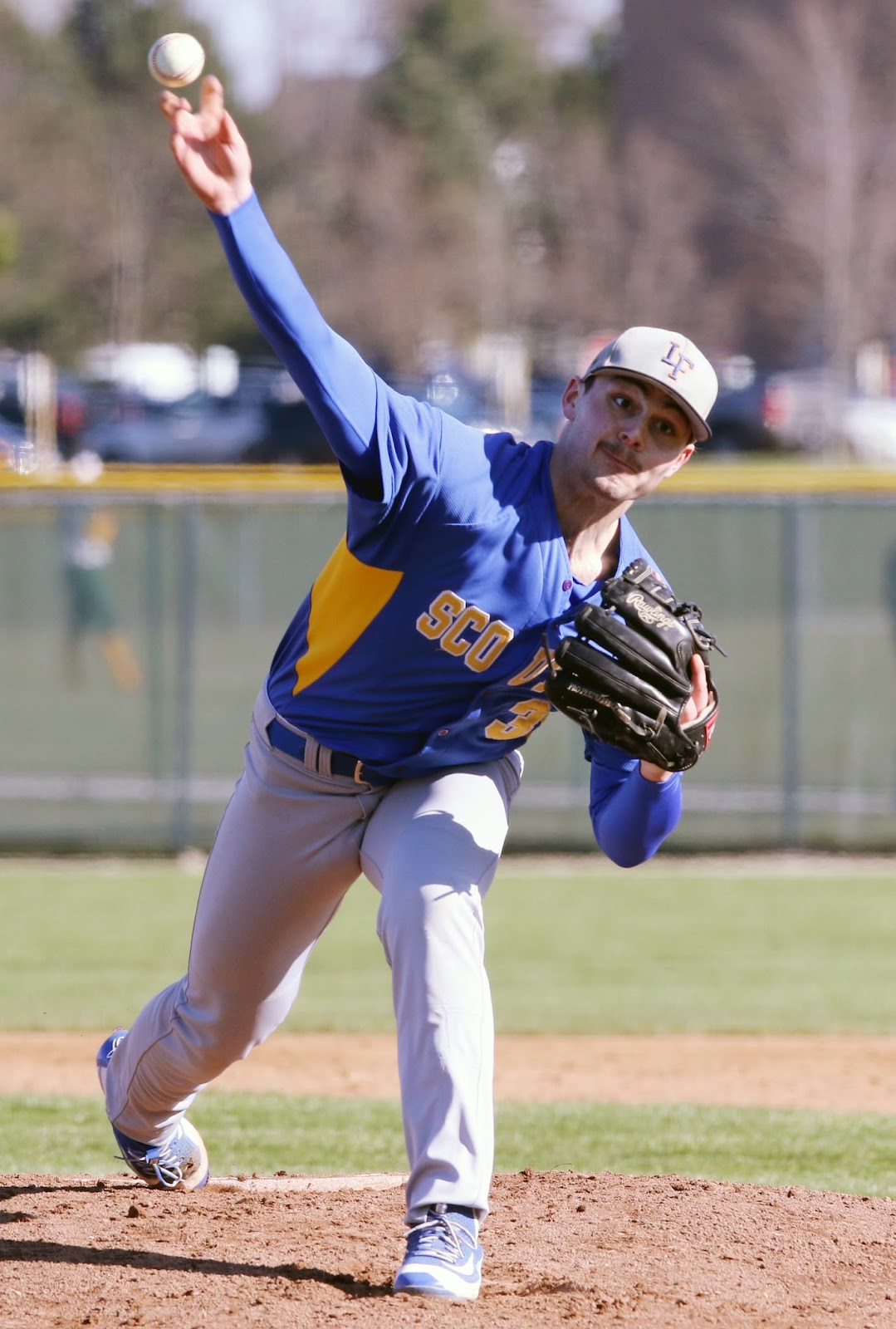 Mark Kodiak Ukena IHSA Varsity Baseball Lake Forest vs Stevenson