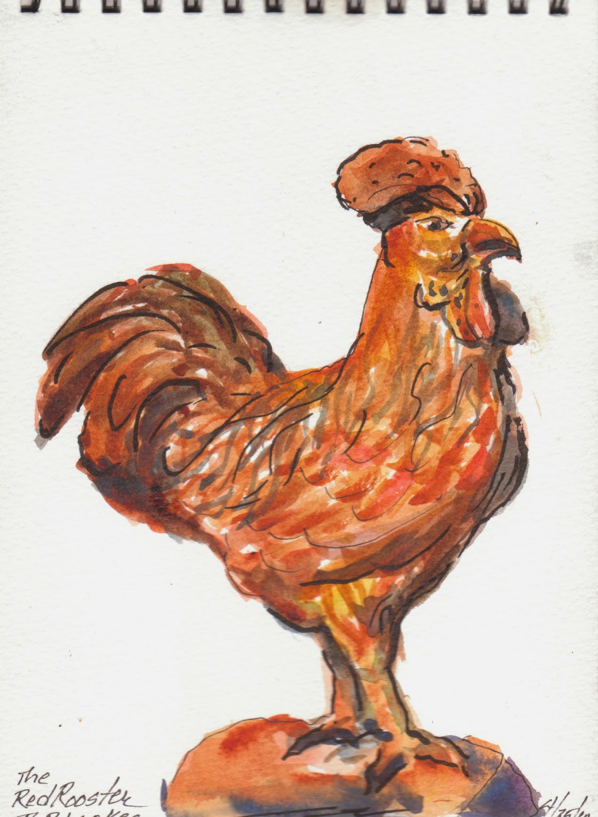 Whidbey Island Sketchers Red Rooster Antique Mall