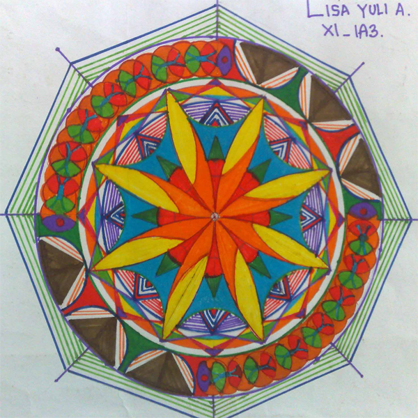 Cool Contoh Gambar Ornamen Mistar Tasya Kuhl