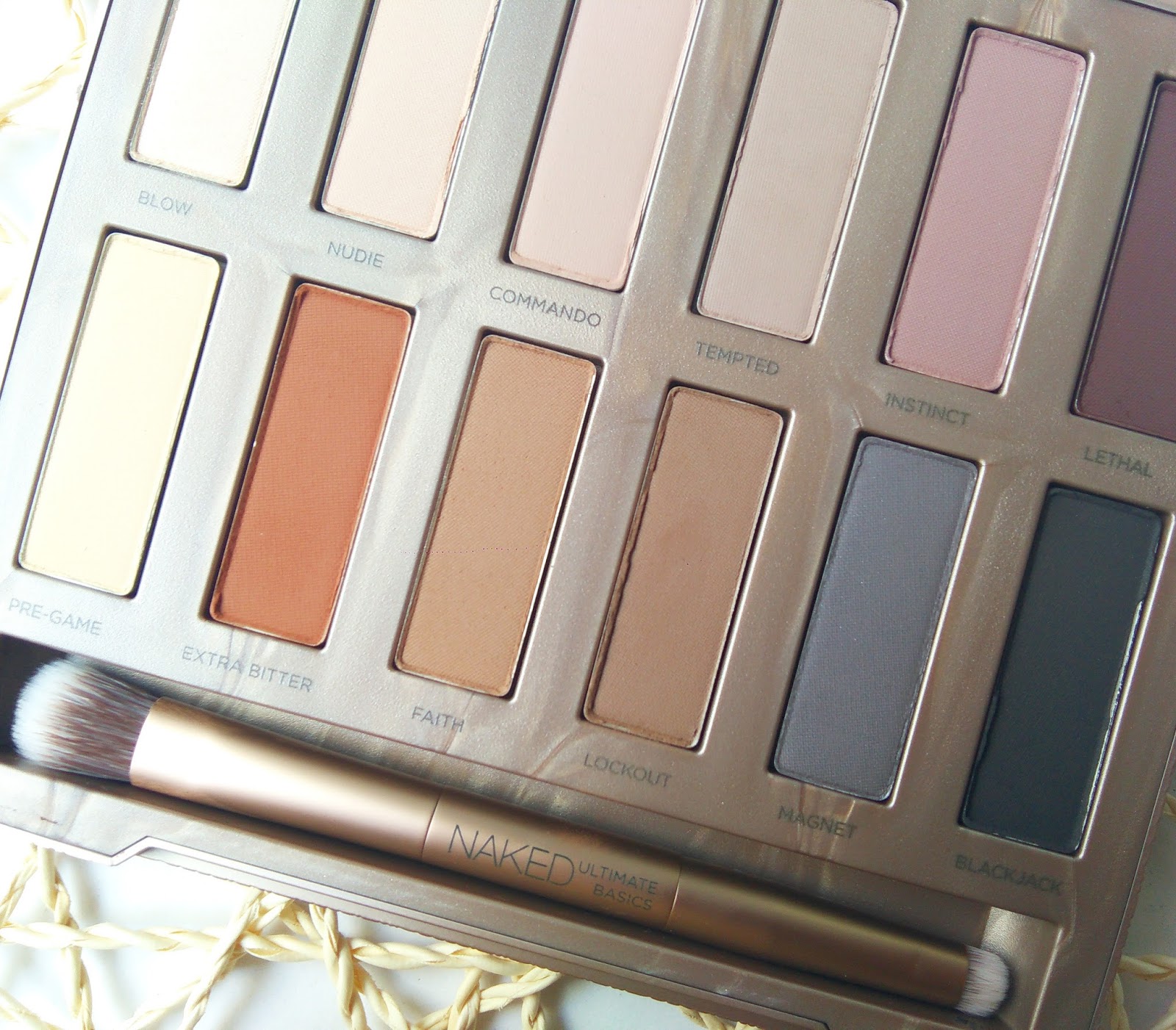 REVIEW PALETA NAKED ULTIMATE BASICS DE URBAN DECAY Daphne's Black Liner