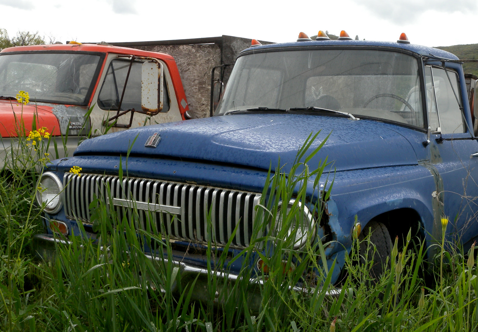 McLaren MP412C Pickup Trucks in a Junk Yard