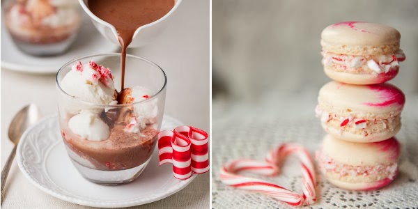 holiday mood board peppermint recipe christmas