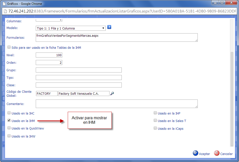 Administrador de Gráficos, configuración de un gráfico - Parte 2 - eFactory In Hand Manager: información gerencial cuando la necesites Administrador de Gráficos, configuración de un gráfico - Parte 2 - eFactory In Hand Manager: información gerencial cuando la necesites