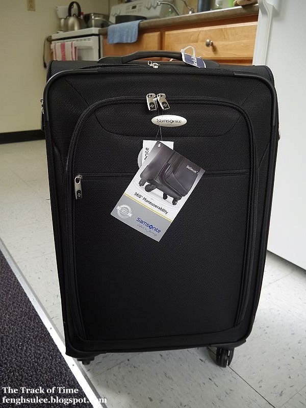 Samsonite Bellevue I 25" Spinner Black The Track of Time