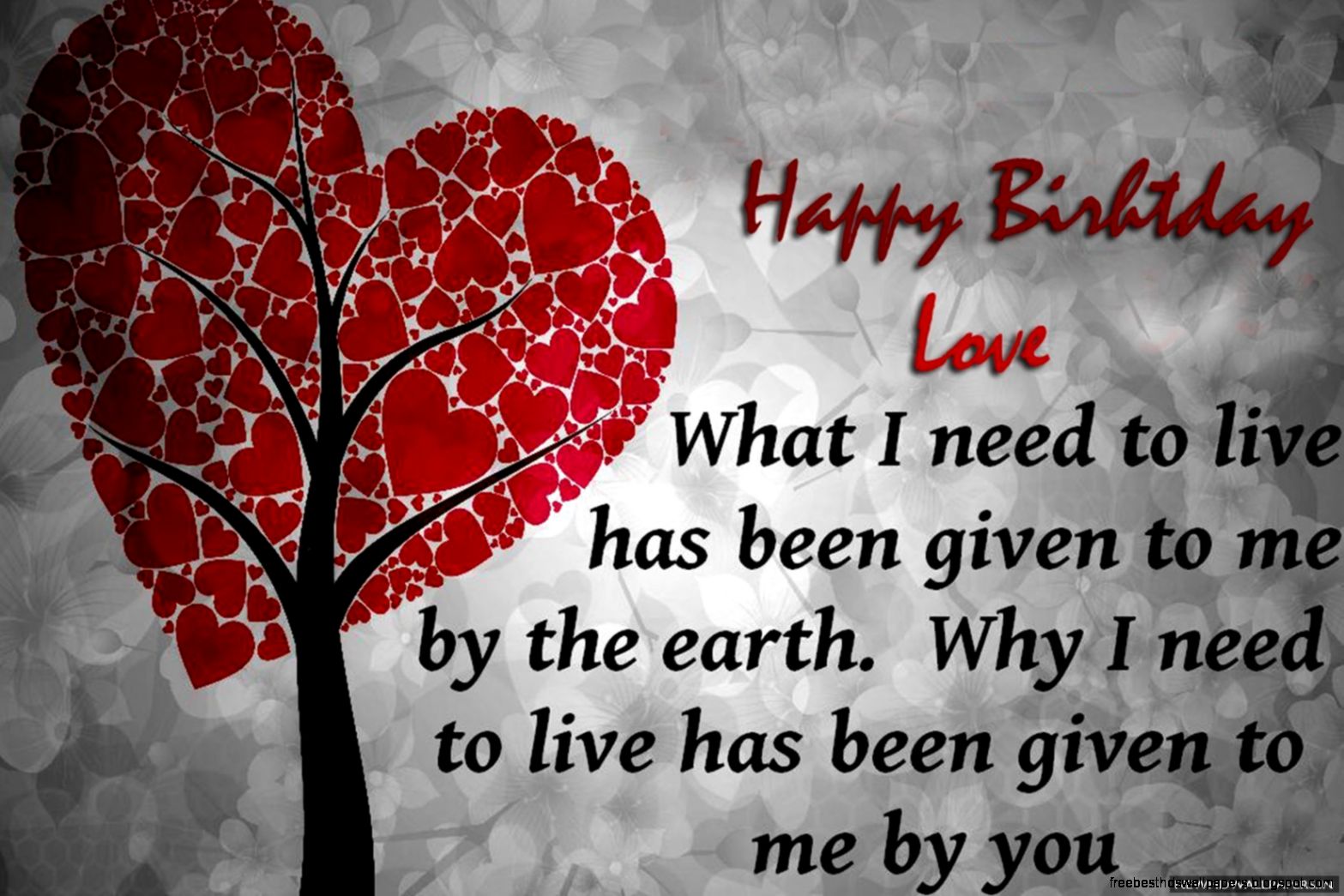 Happy Birthday Love Quotes QuotesGram