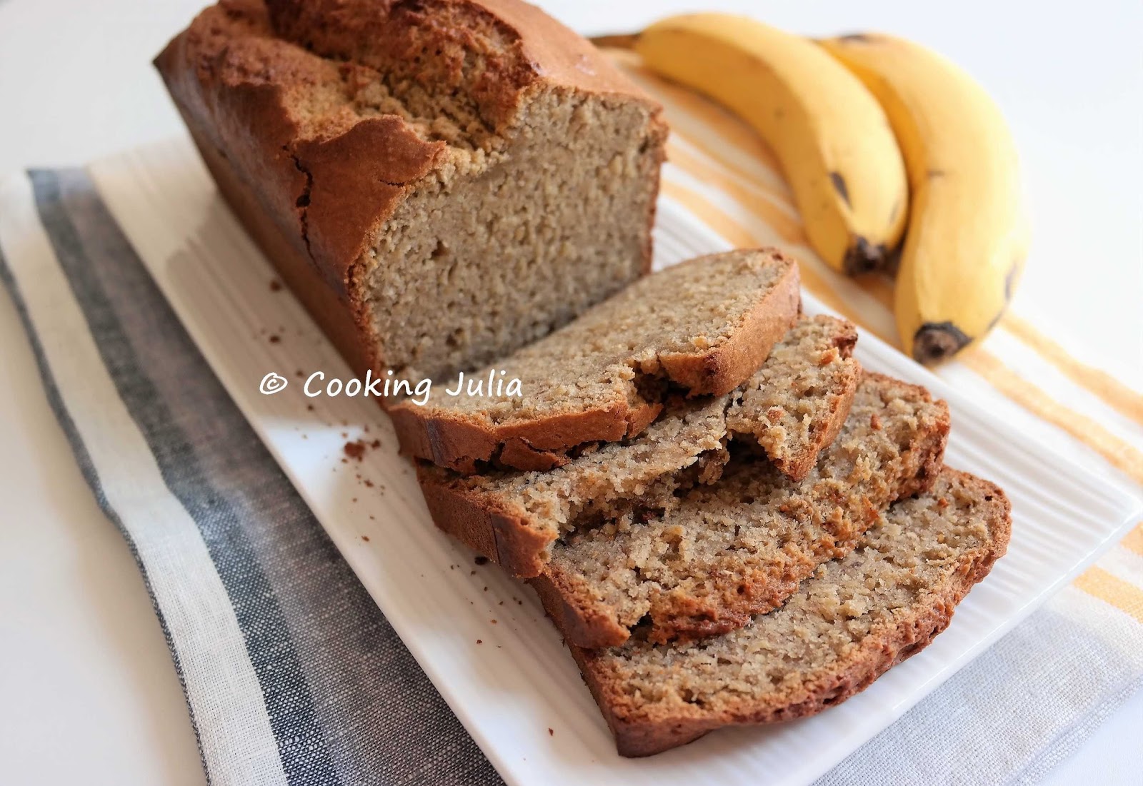 COOKING JULIA BANANA BREAD HEALTHY