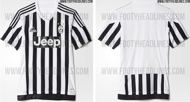 Pictures of Juventus 2015/16 kit