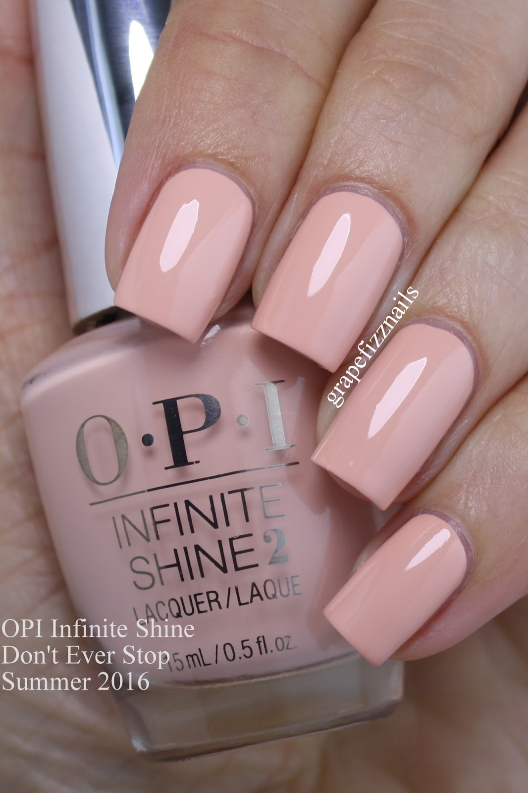 Grape Fizz Nails OPI Infinite Shine The Nuances of Neutral, Summer 2016