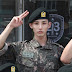Foto Lee Soo Hyuk di Pusat Pelatihan Tentara