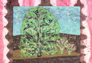 Magnolia, detail 1, by Sue Reno