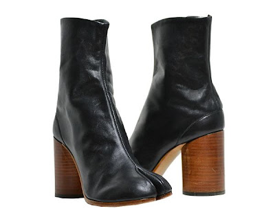 Past & Present Designer Consignment Boutique: Maison Martin - Margiela Toe Boots