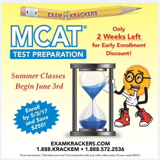 UF PreHealth Blog SUMMER MCAT PREP 2 Weeks Left to SAVE 250 on