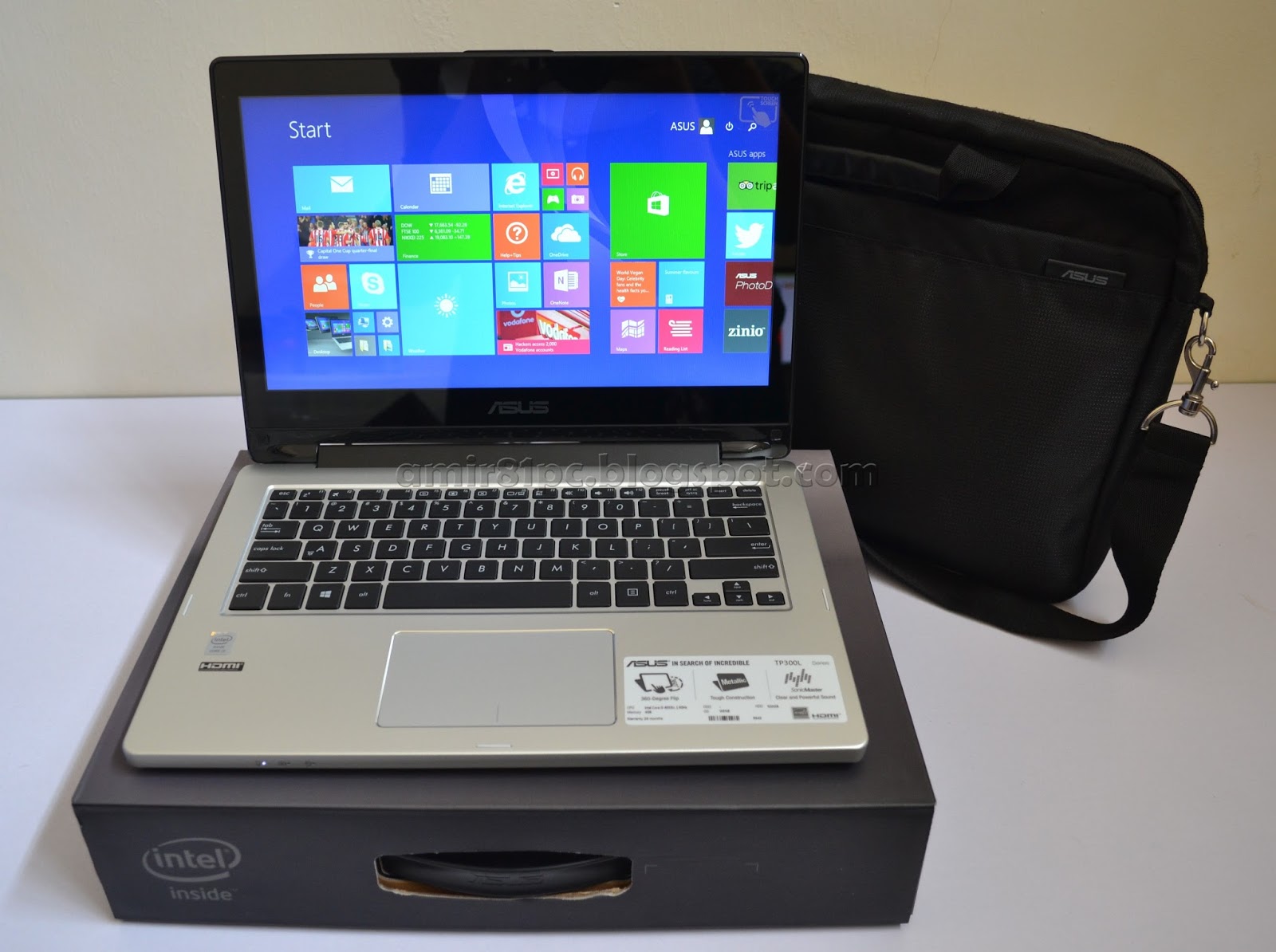 Harga laptop asus touchscreen