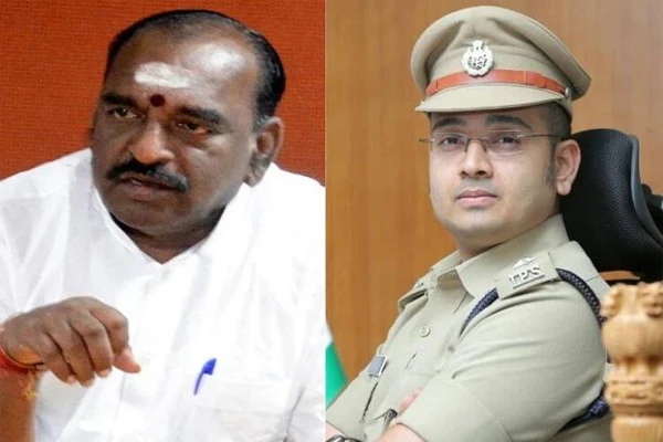 High drama in Sabarimala as minister Pon Radhakrishnan and top cop argue over restrictions, Pampa, Sabarimala Temple, Minister, Controversy, Trending, Politics, Police, Kerala.