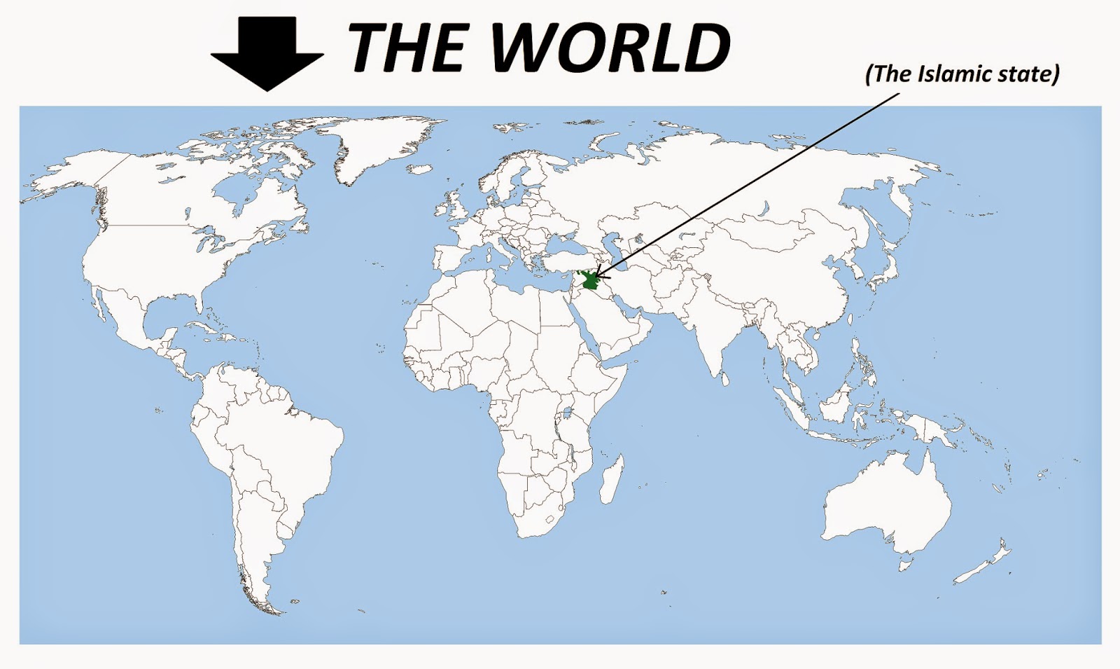 Islamic State Map World Of Map