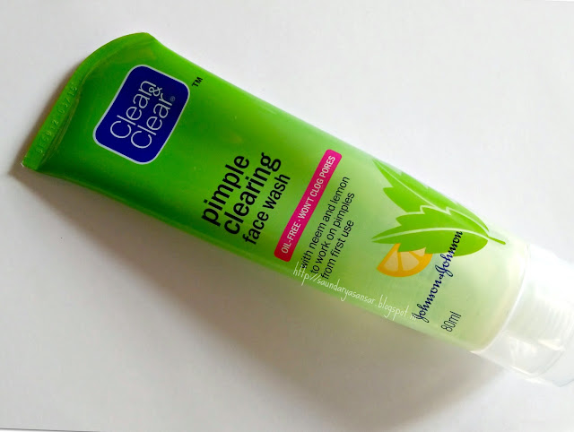 Clean-and-Clear-Pimple-Clearing-Face-Wash-Review