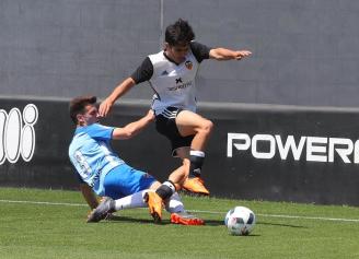 Copa del Rey: El Valencia vence en la ida al Málaga Juvenil (2-0)
