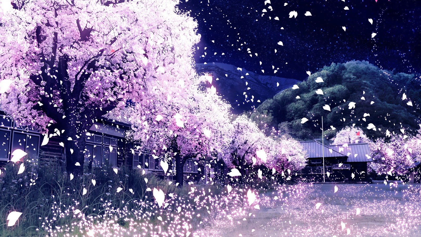 Anime Landscape: Town (Anime Background)