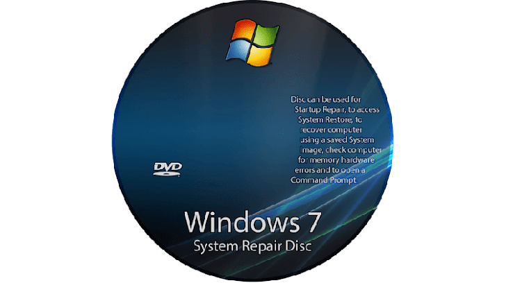 Cara Membuat System Repair Disc Windows 7 