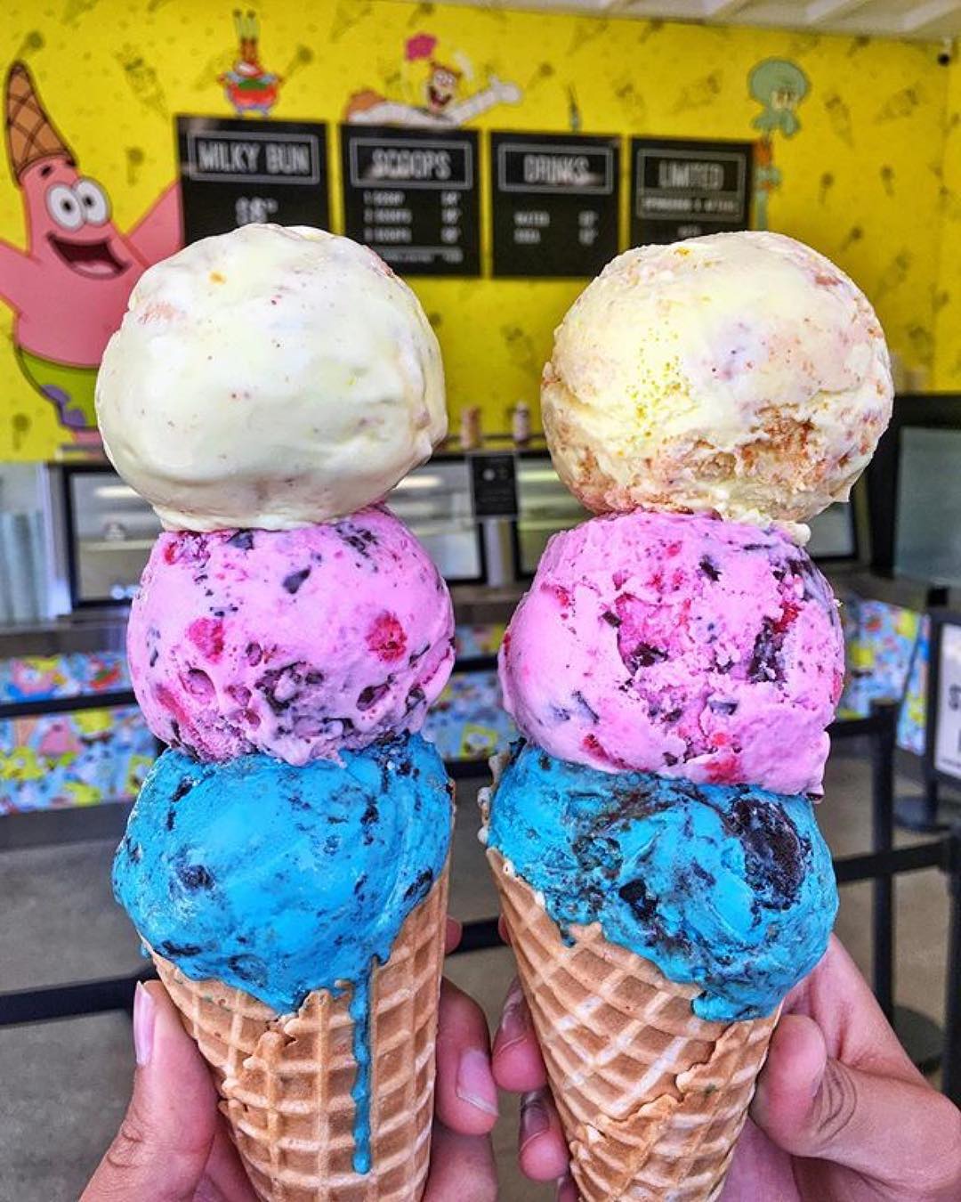 NickALive! Afters Ice Cream Unveils New SpongeBob SquarePants Ice