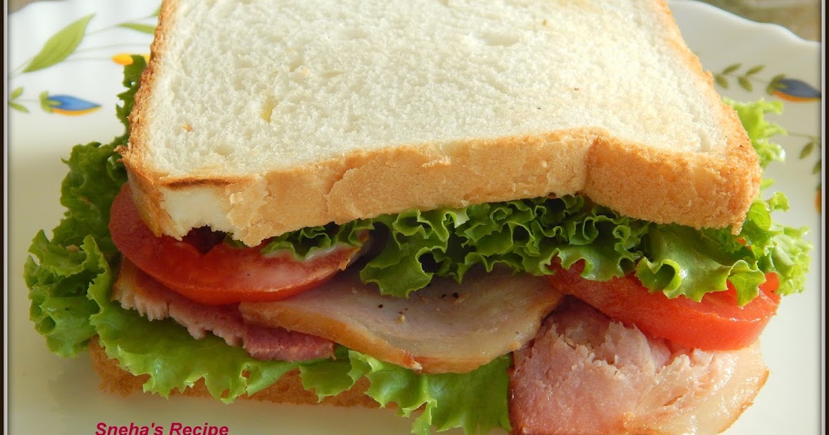 A Classic BLT SandwichFoodieextravaganza Sneha's Recipe